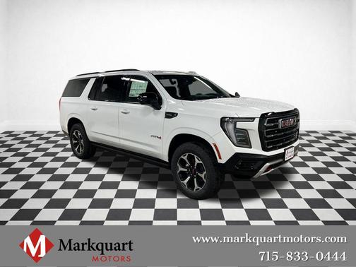 Summit White 2026 GMC Yukon XL 4WD AT4