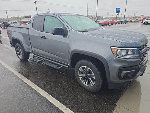 Satin Steel Metallic 2021 Chevrolet Colorado Z71