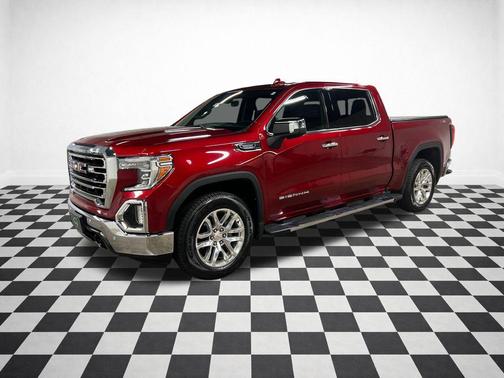 Cayenne Red Tintcoat 2021 GMC Sierra 1500 SLT