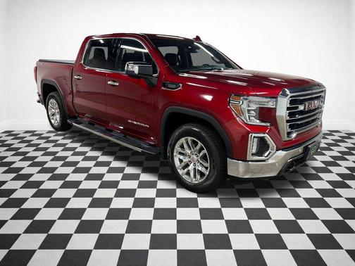 Cayenne Red Tintcoat 2021 GMC Sierra 1500 SLT