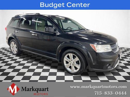 Brilliant Black Crystal Pearlcoat 2012 Dodge Journey Crew