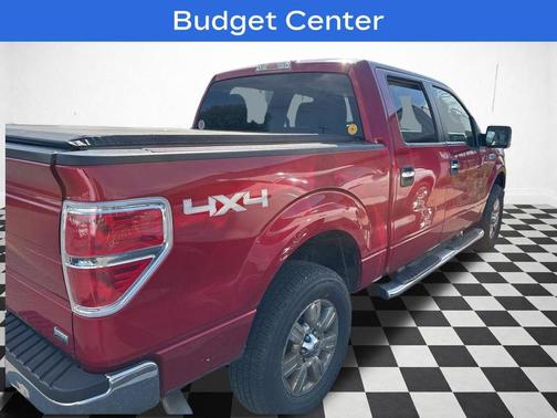 Red 2010 Ford F-150 XLT