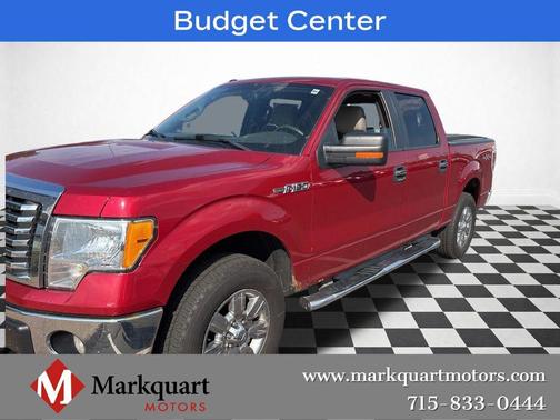 Red 2010 Ford F-150 XLT