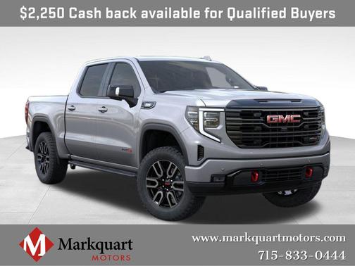 Sterling Metallic 2026 GMC Sierra 1500 AT4