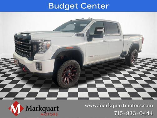 Summit White 2021 GMC Sierra 2500 AT4