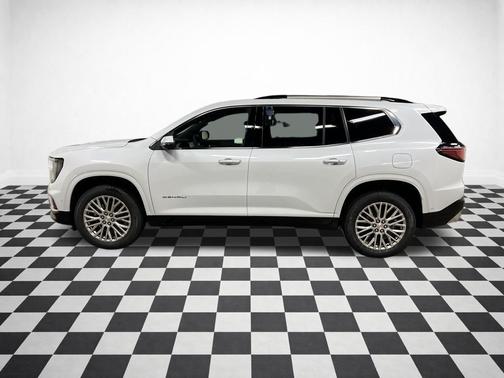 Glacier White Tricoat 2026 GMC Acadia Denali