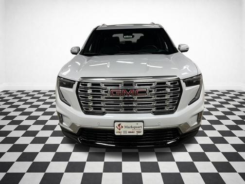 Glacier White Tricoat 2026 GMC Acadia Denali