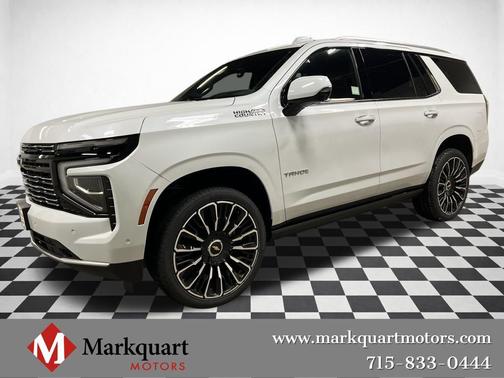 Polar White Tricoat 2026 Chevrolet Tahoe HIGH COUNTRY SUV