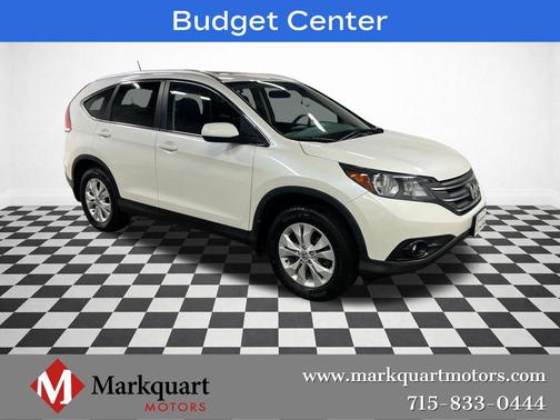 White Diamond Pearl 2014 Honda CR-V EX-L