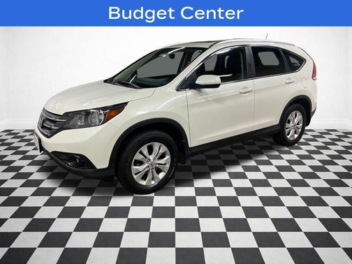 White Diamond Pearl 2014 Honda CR-V EX-L