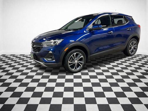 Sapphire Metallic 2022 Buick Encore GX Essence