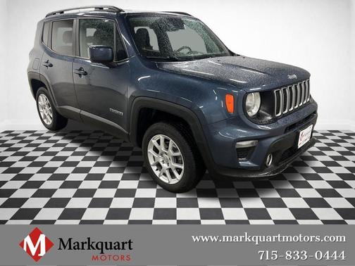 Slate Blue Pearlcoat 2020 Jeep Renegade Latitude SUV