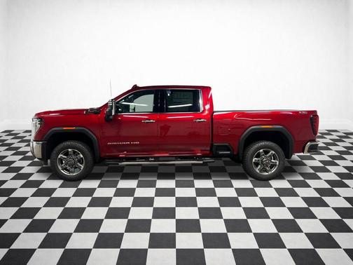 Volcanic Red Tintcoat 2026 GMC Sierra 2500 SLT