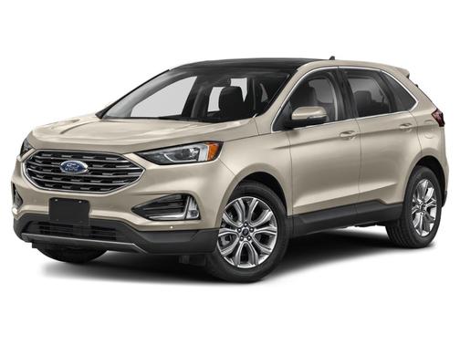 Desert Gold Metallic 2021 Ford Edge Titanium