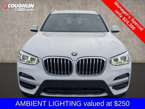 Alpine White 2021 BMW X3 xDrive30i