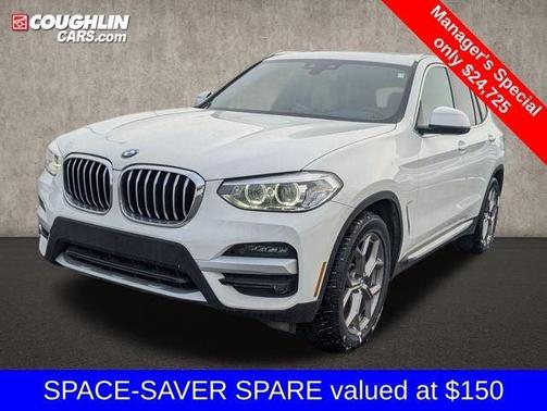 Alpine White 2021 BMW X3 xDrive30i