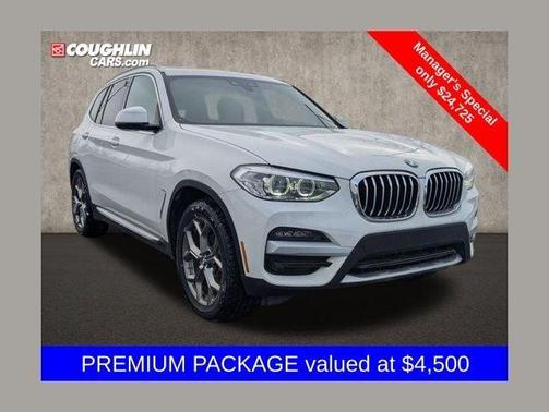 Alpine White 2021 BMW X3 xDrive30i