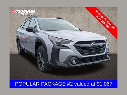 Ice Silver Metallic 2024 Subaru Outback Onyx Edition XT