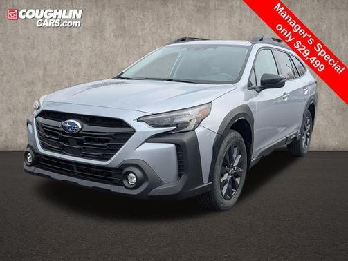 Ice Silver Metallic 2024 Subaru Outback Onyx Edition XT