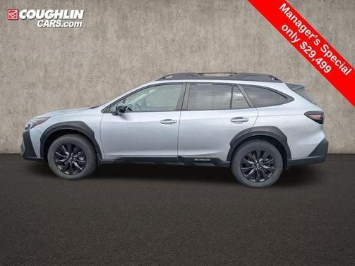 Ice Silver Metallic 2024 Subaru Outback Onyx Edition XT