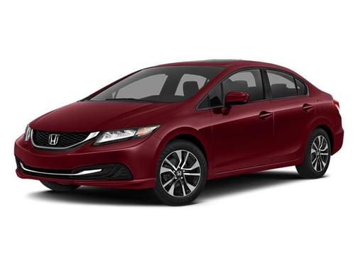 Silver 2014 Honda Civic EX