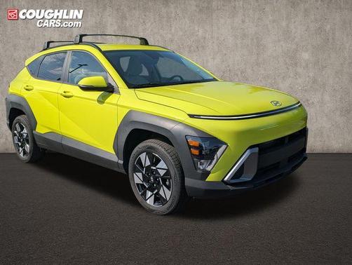Yellow 2025 Hyundai KONA SEL