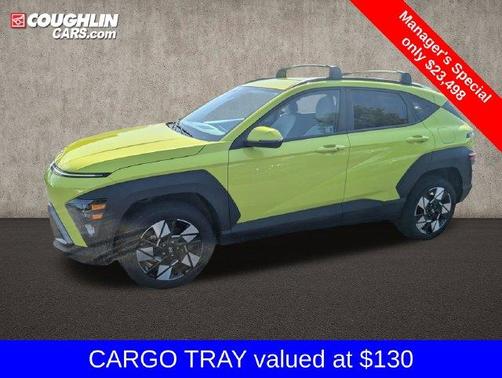 Yellow 2025 Hyundai KONA SEL