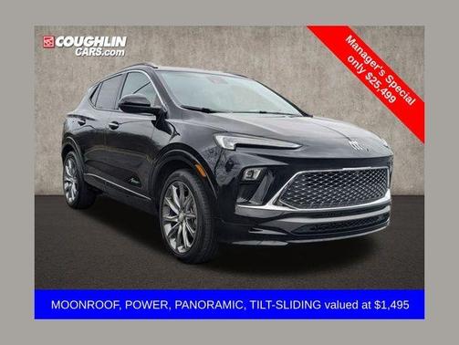 Ebony Twilight Metallic 2024 Buick Encore GX Avenir