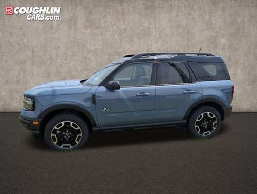 Azure Gray Metallic 2024 Ford Bronco Sport Outer Banks