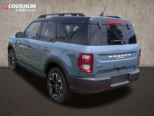 Azure Gray Metallic 2024 Ford Bronco Sport Outer Banks