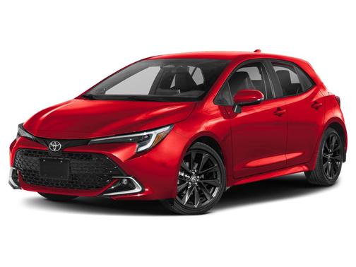 Magnetic Gray Metallic 2023 Toyota Corolla Hatchback XSE