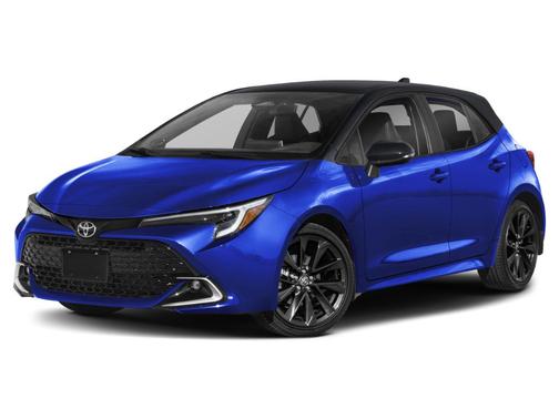 Magnetic Gray Metallic 2023 Toyota Corolla Hatchback XSE