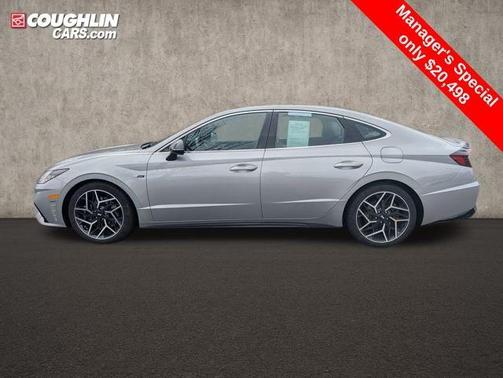 Silver 2023 Hyundai SONATA N Line