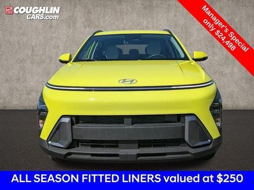 Yellow 2025 Hyundai KONA SEL