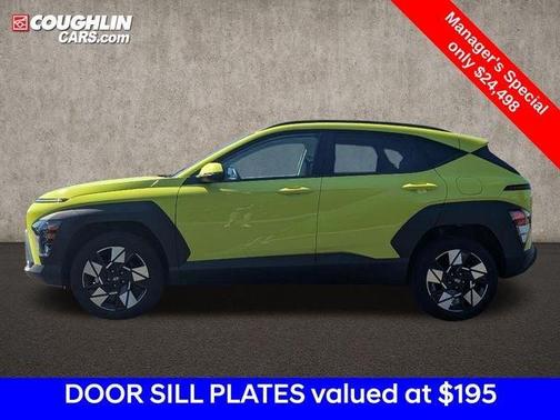 Yellow 2025 Hyundai KONA SEL