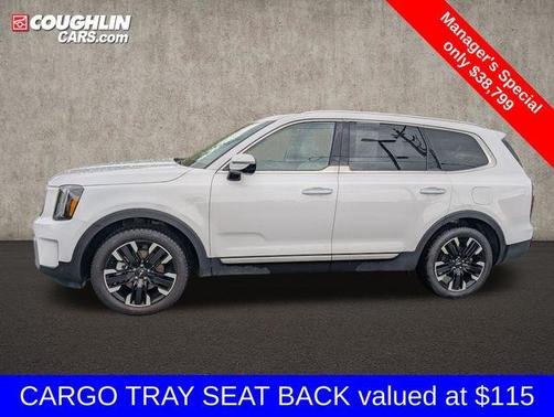 Glacial White Pearl 2024 Kia Telluride SX