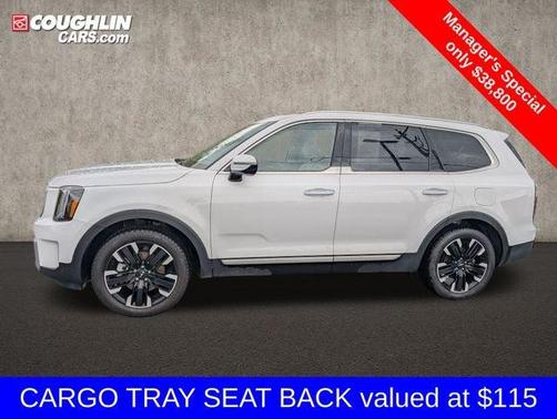 Glacial White Pearl 2024 Kia Telluride SX