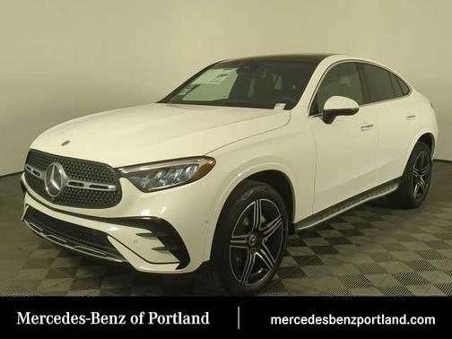 Polar White 2026 Mercedes-Benz GLC 300 4MATIC Coupe