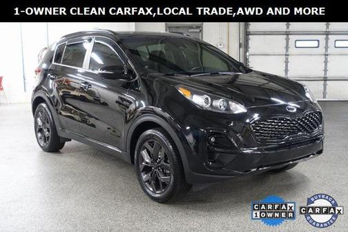 Black Cherry 2022 Kia Sportage S SUV