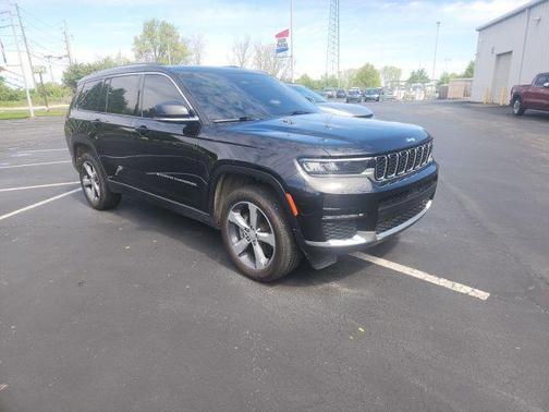 Diamond Black Crystal Pearlcoat 2021 Jeep Grand Cherokee L Limited