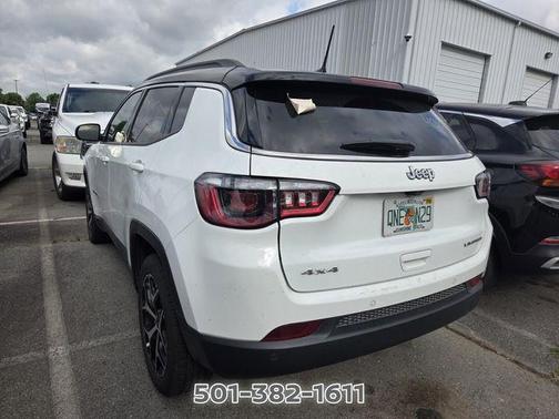 Bright White Clearcoat 2025 Jeep Compass Limited