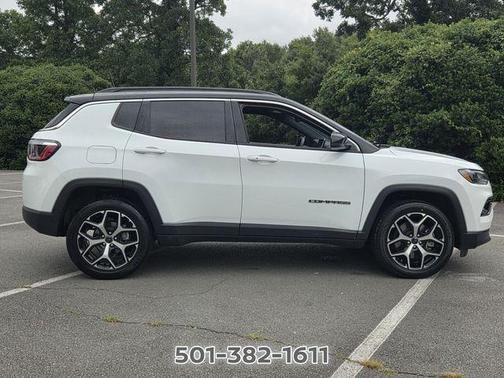 Bright White Clearcoat 2025 Jeep Compass Limited