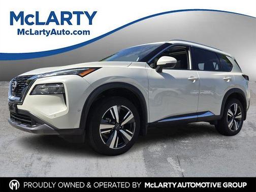 White 2023 Nissan Rogue SL