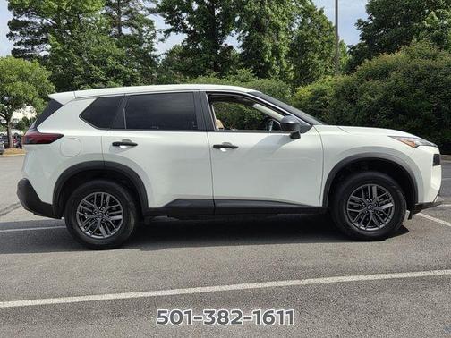 Glacier White 2023 Nissan Rogue S