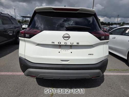 Glacier White 2023 Nissan Rogue S