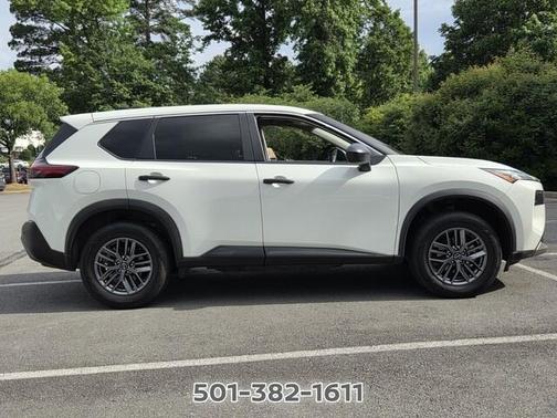 Glacier White 2023 Nissan Rogue S