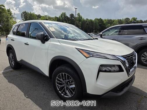 Glacier White 2023 Nissan Rogue S