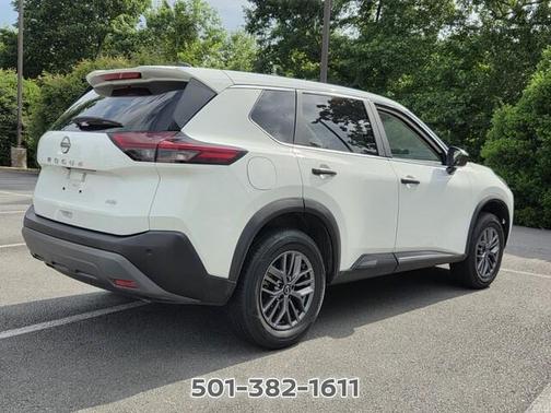 Glacier White 2023 Nissan Rogue S