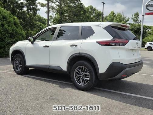 Glacier White 2023 Nissan Rogue S