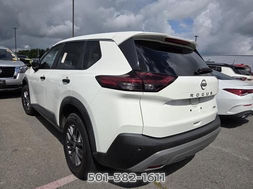 Glacier White 2023 Nissan Rogue S